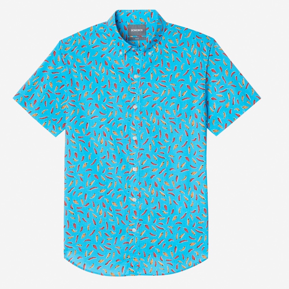 NWT bonobos Short Sleeve Button down